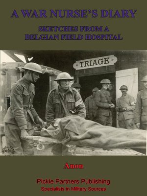 cover image of A War Nurse's Diary